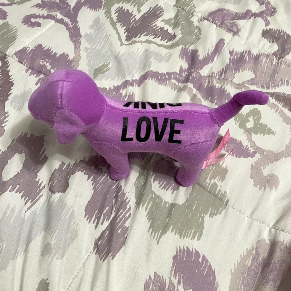 3/$15 VS Pink Stuffed Dog